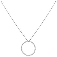 Circle of Life Diamond Pendant Necklace