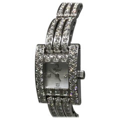 Chopard H Watch Ladies Full Diamond Case and Bracelet