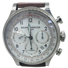 Baume and Mercier Capeland Stainless Steel Automatic Chronograph Men's Watch