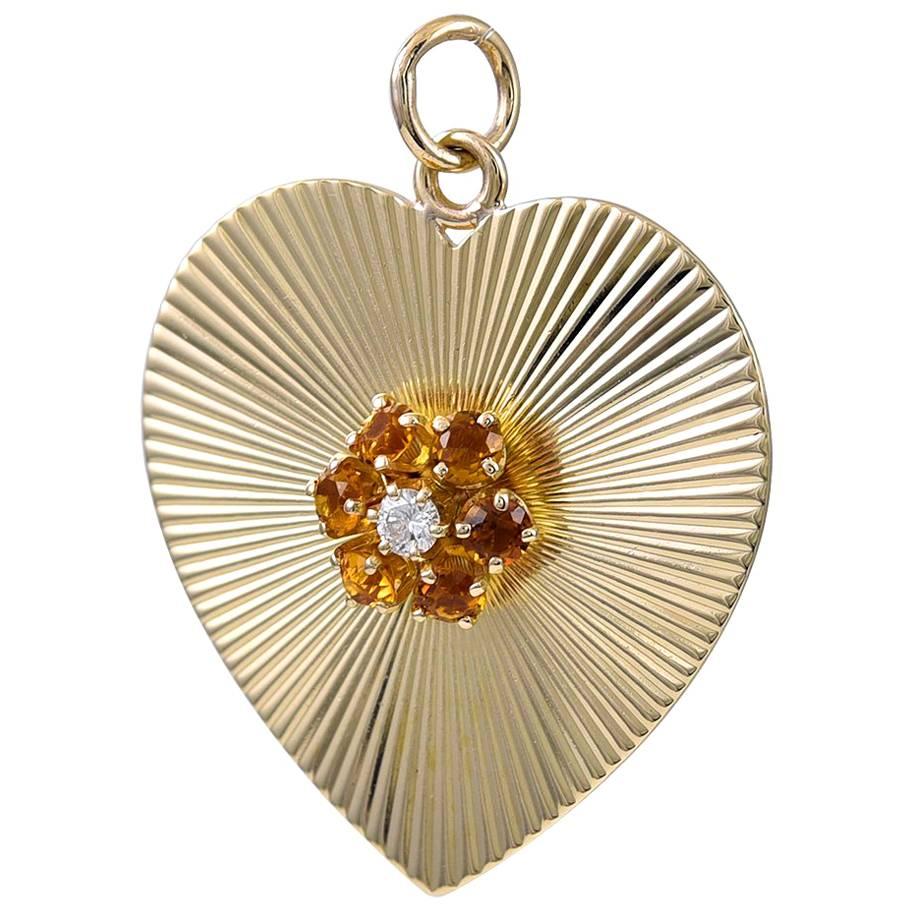 Tiffany & Co. Gemset Gold Pendant/Charm