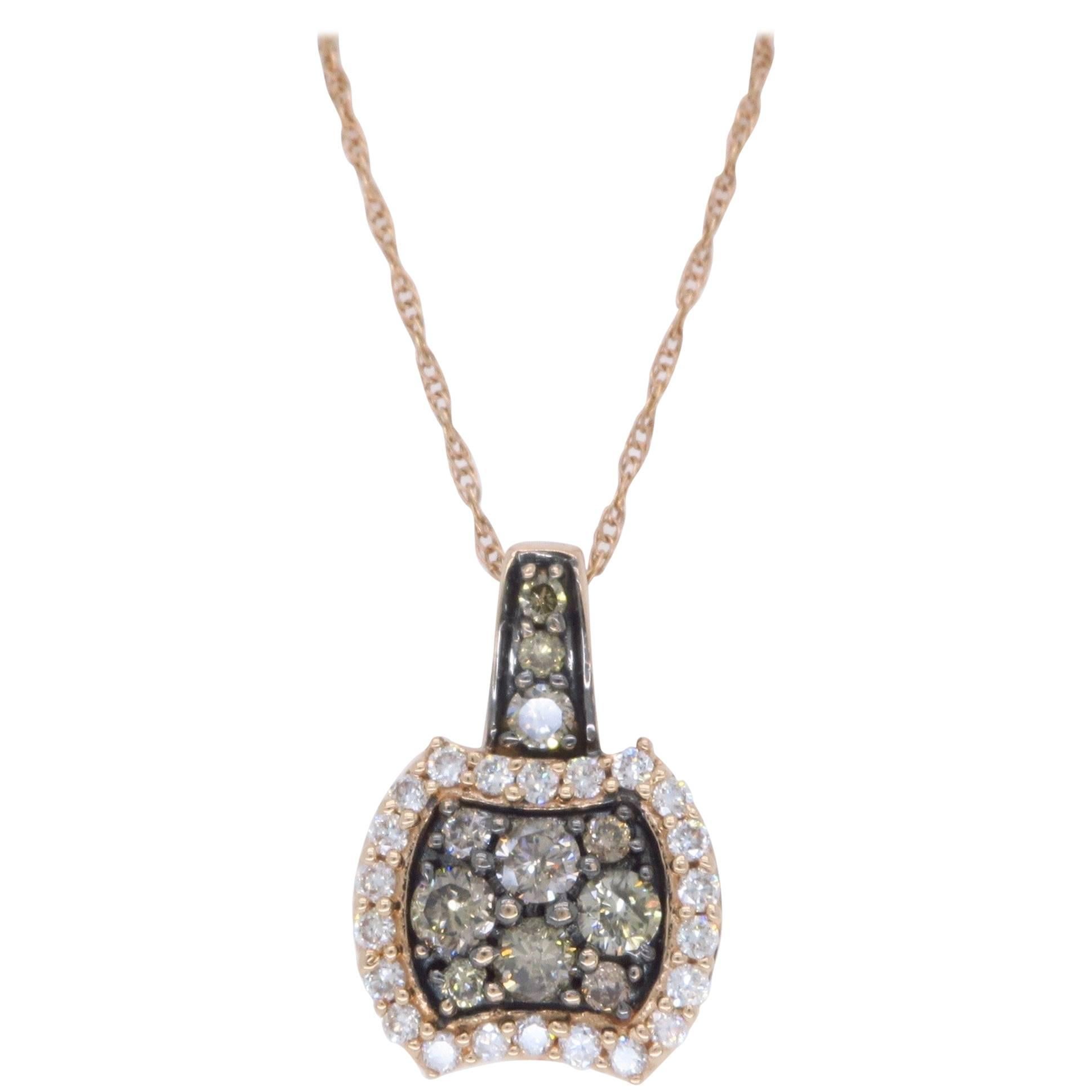 Le Vian Rose Gold and Diamond Necklace