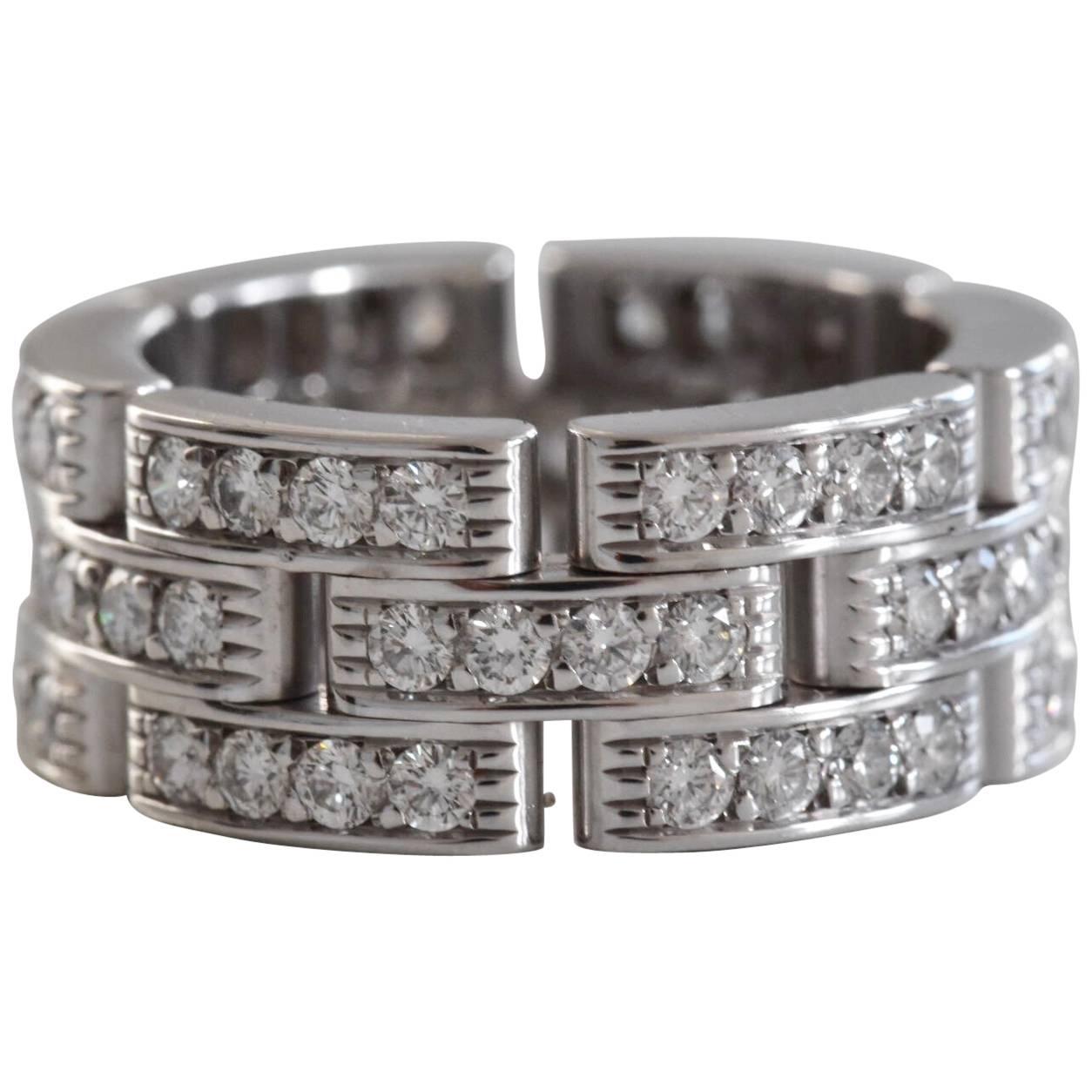 Cartier Maillon Panthere Ring For Sale