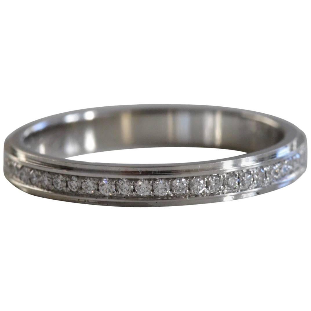 Cartier Platinum Full Diamond Eternity Ring