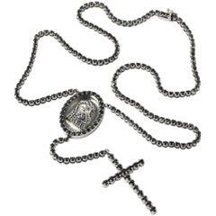 Johnny Dang Black Diamond  Christ Madonna Rosary