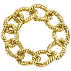 Bracelet from the Collection "Rope" 18 Karat Yellow Gold