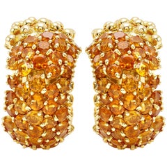 Flirt Collection'S Orecchini in oro giallo 18 carati con Citrino