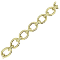 Cartier 18 Carat Yellow Gold Link Bracelet