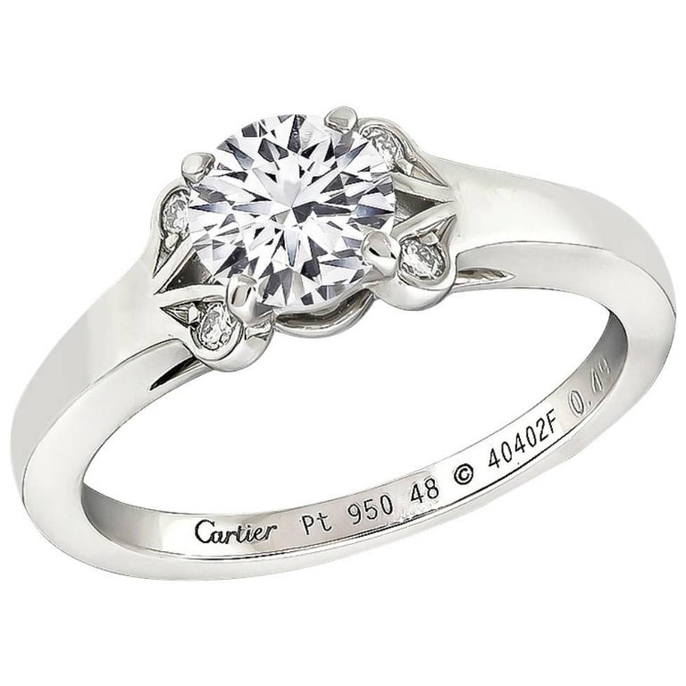 Cartier 2ct engagement ring Clearance