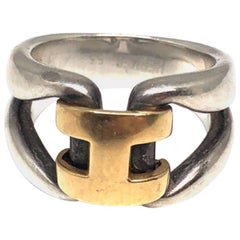Hermes H Split Band Ring