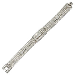 Cartier Art Deco Diamond Bracelet
