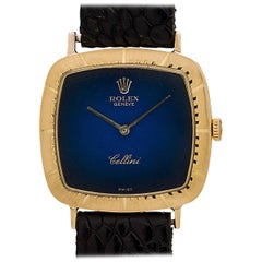 Rolex yellow gold Cellini Vignette Dial manual Wristwatch Ref 4084 , circa 1970s