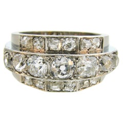 Art Deco Diamond Platinum Ring