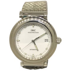 IWC Vintage Portofino Stainless Steel Bracelet White Dial Men's Watch