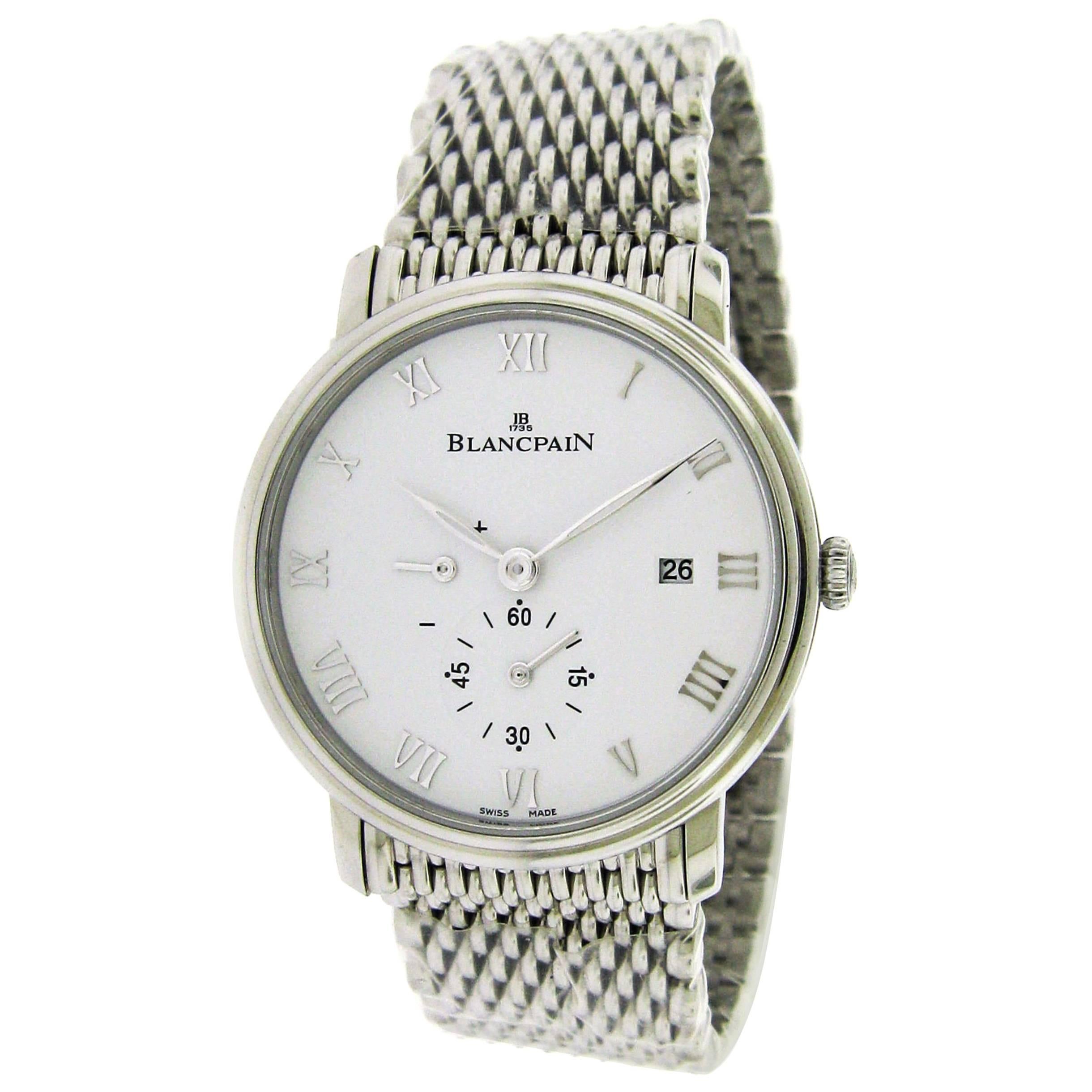 Blancpain Stainless Steel Villeret Ultra Slim Self-Winding Wristwatch