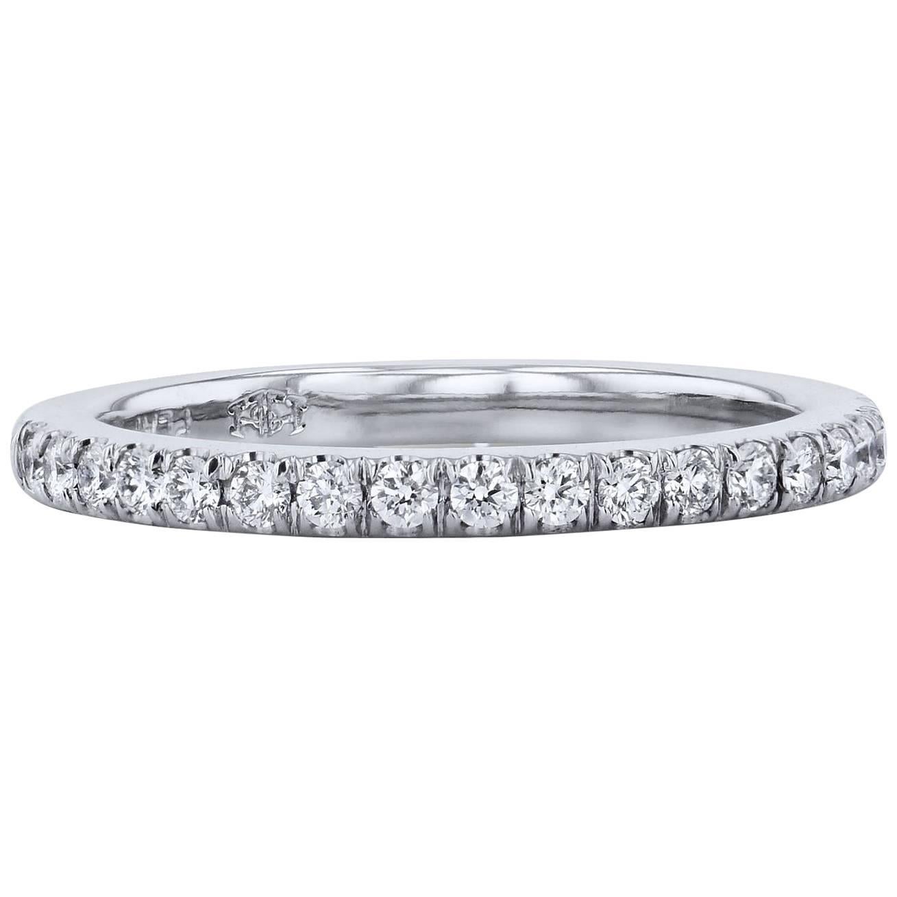 H & H 0.25 Carat Diamond Band Ring