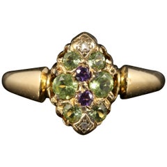 Antique Victorian Suffragette Ring 18 Carat Gold, circa 1900