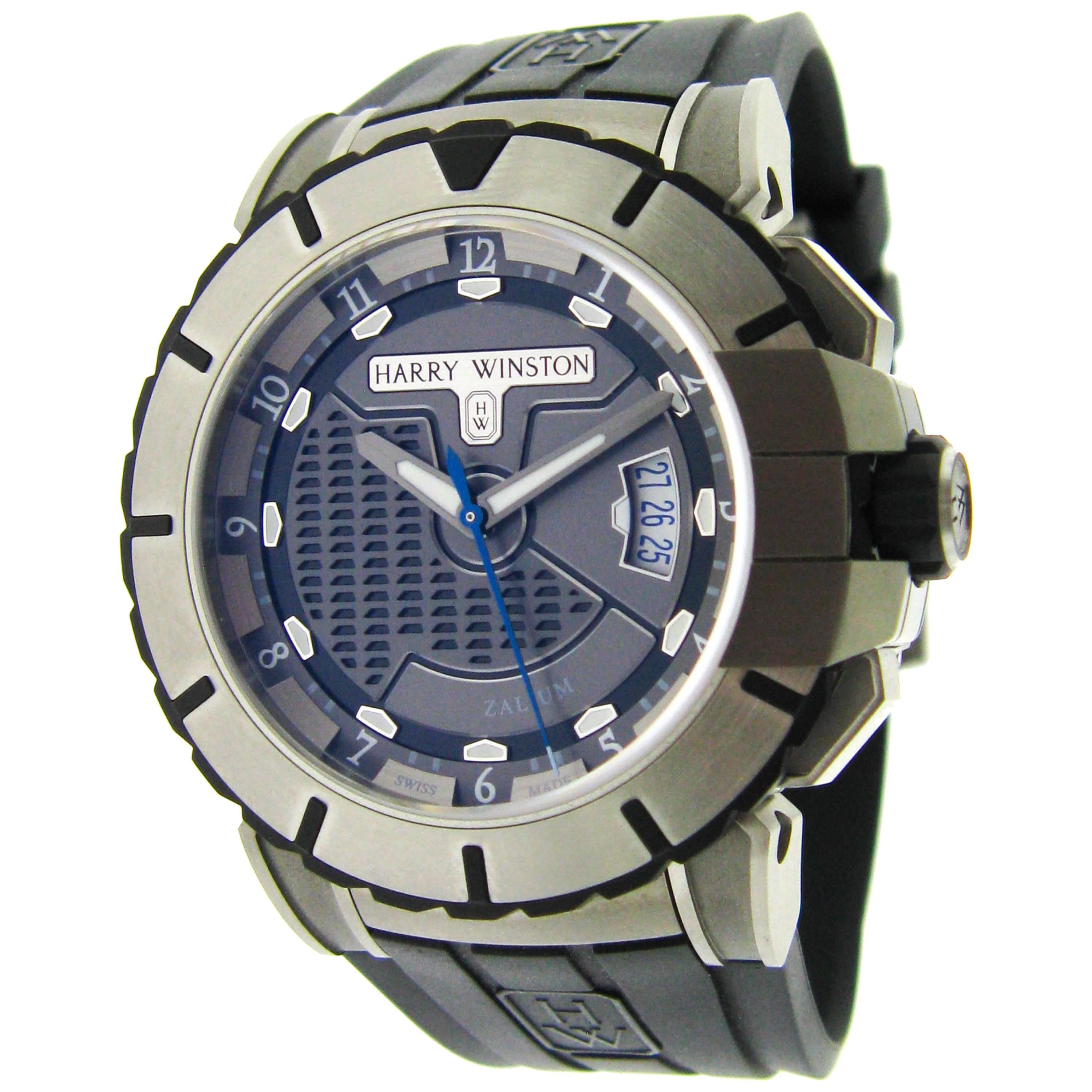Harry Winston Zalium Ocean Sport Automatic Wristwatch