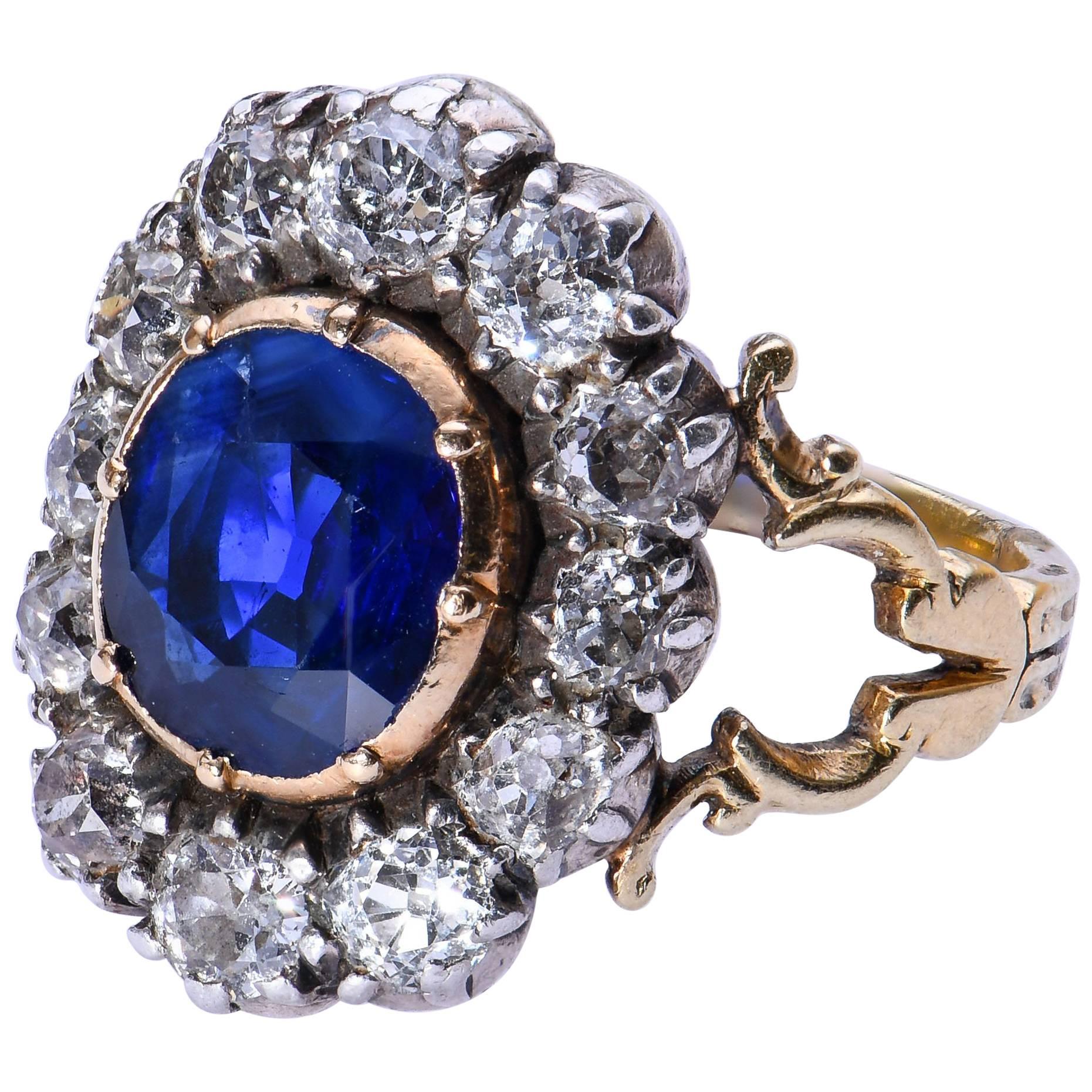 Georgian cheap sapphire ring