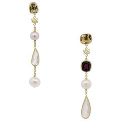 H. Stern Multi Gemstone Drop Earrings