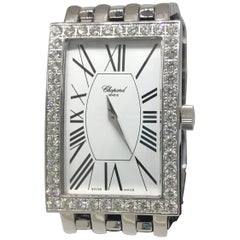 Chopard Les Classique White Gold Diamond Bezel White Dial Bracelet Ladies Watch