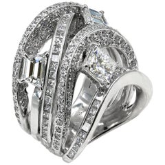 One-of-a-Kind, GIA Certified 1.00 Carat Princess Cut Diamond Ring