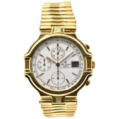Montre-bracelet automatique Jean Lassale en or jaune, réf. 529001