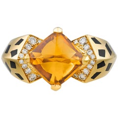 Cartier Citrine Panthère Ring