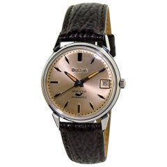 Bulova Stainless Steel Sea King Automatic Watch, circa 1960's