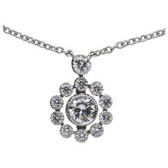 Tiffany & Co. Diamond Filigree Necklace