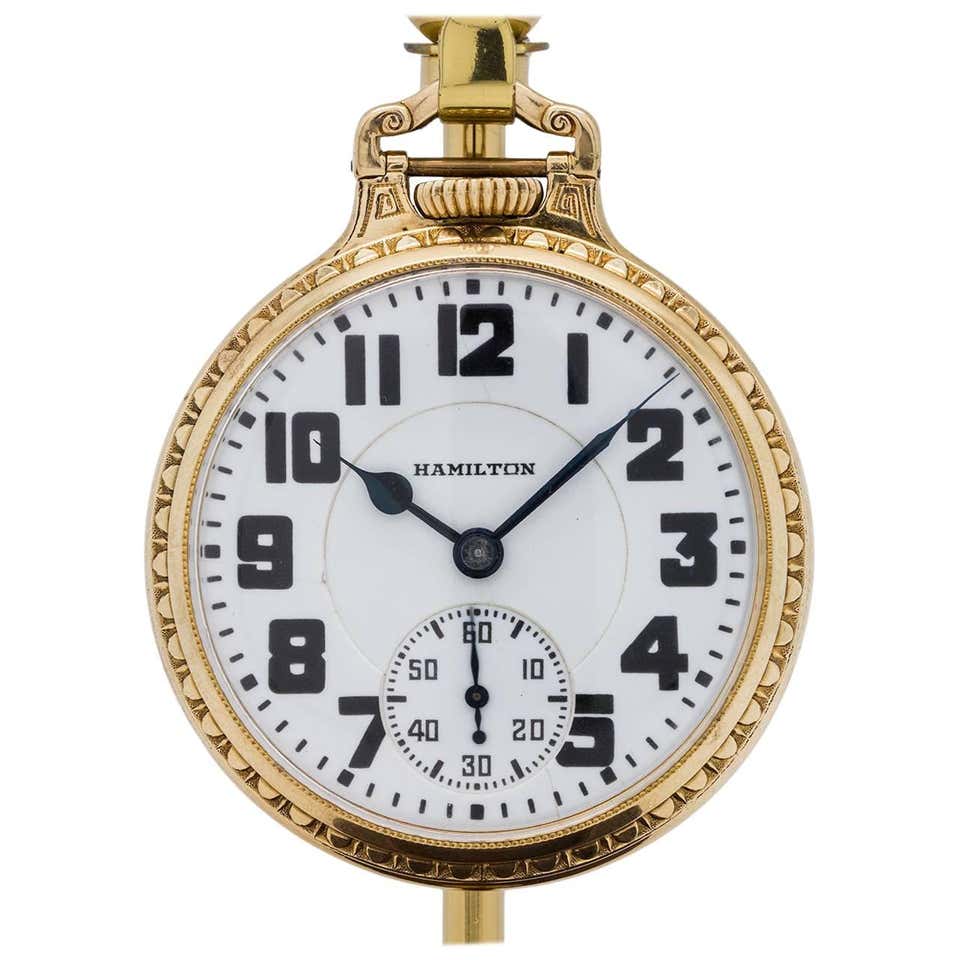 Railroad Pocket Watch - 4 For Sale on 1stDibs | antique railroad pocket ...