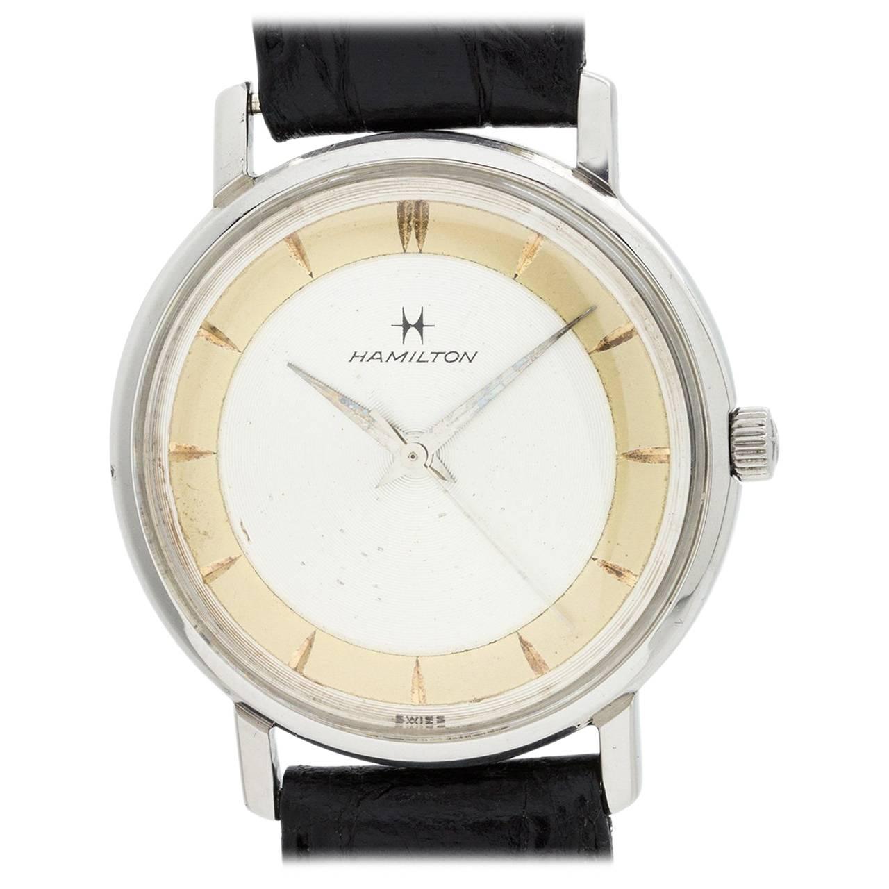 Hamilton Stainless Steel Sea Guard Automatic Wristwatch, circa 1961