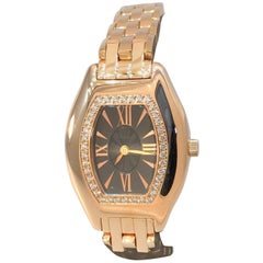 Chopard Les Classique Femme Rose Gold Diamond Bezel Bracelet Ladies Watch