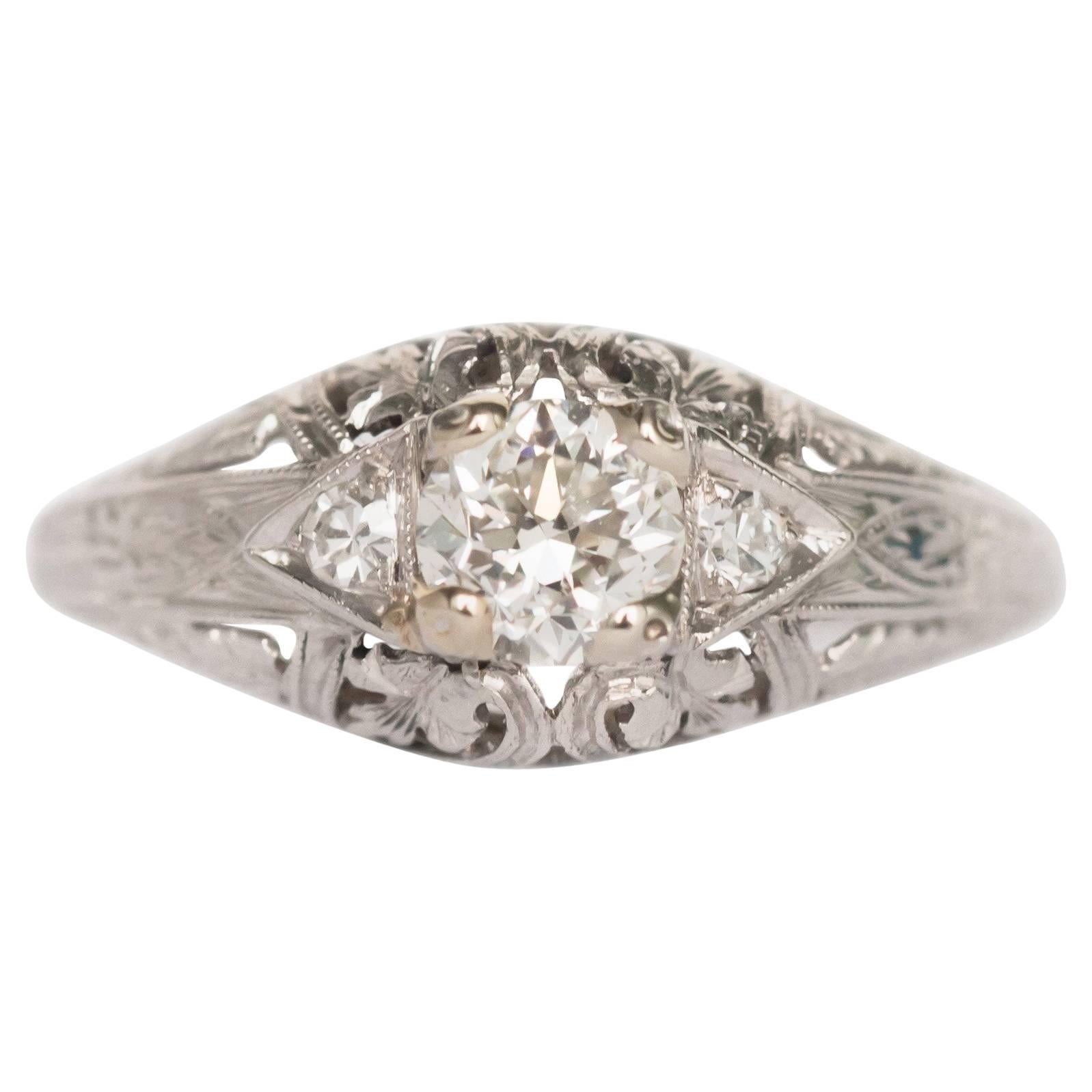 .25 Carat Diamond Platinum Engagement Ring
