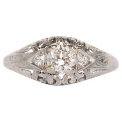 .25 Carat Diamond Platinum Engagement Ring