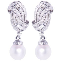 Pearl Dangle Earrings