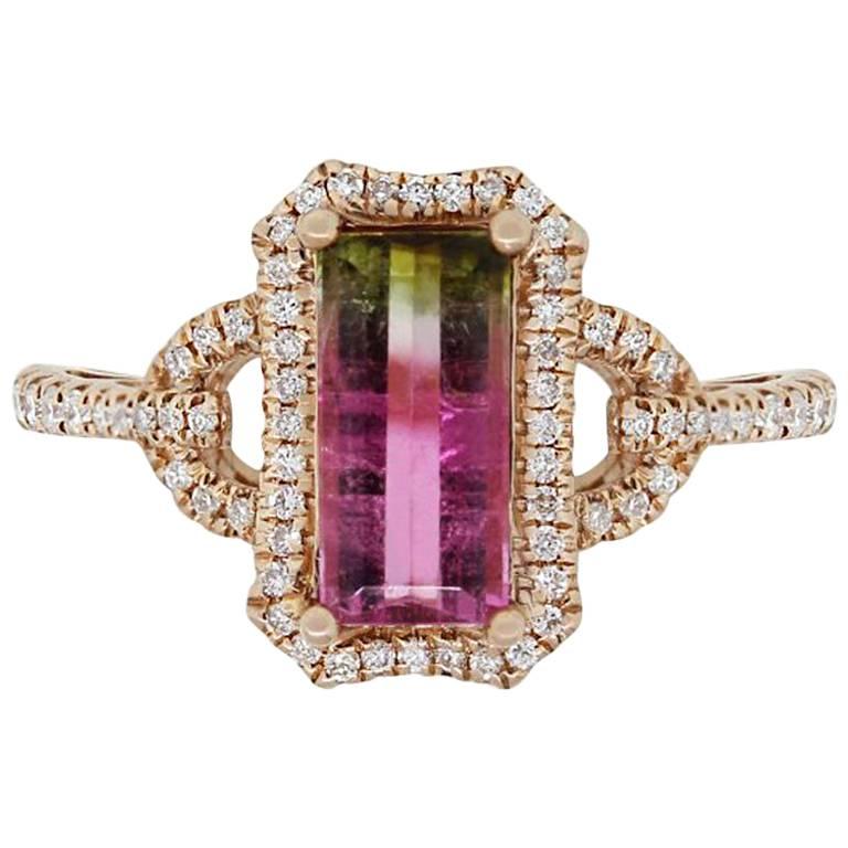 1.25 Carat Tourmaline Ring