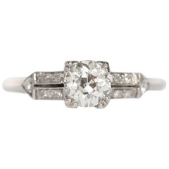 .70 Carat Diamond White Gold Engagement Ring