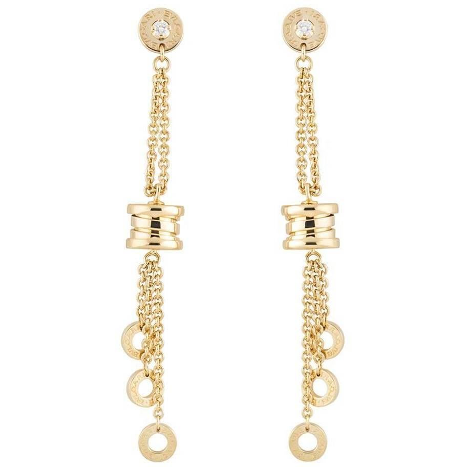 bulgari bzero1 pendant earrings