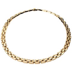 Cartier Yellow Gold Maillon Panthere Necklace