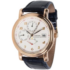 Tourneau 1900 Men's Mechanical Watch in 18 Karat Rose Gold