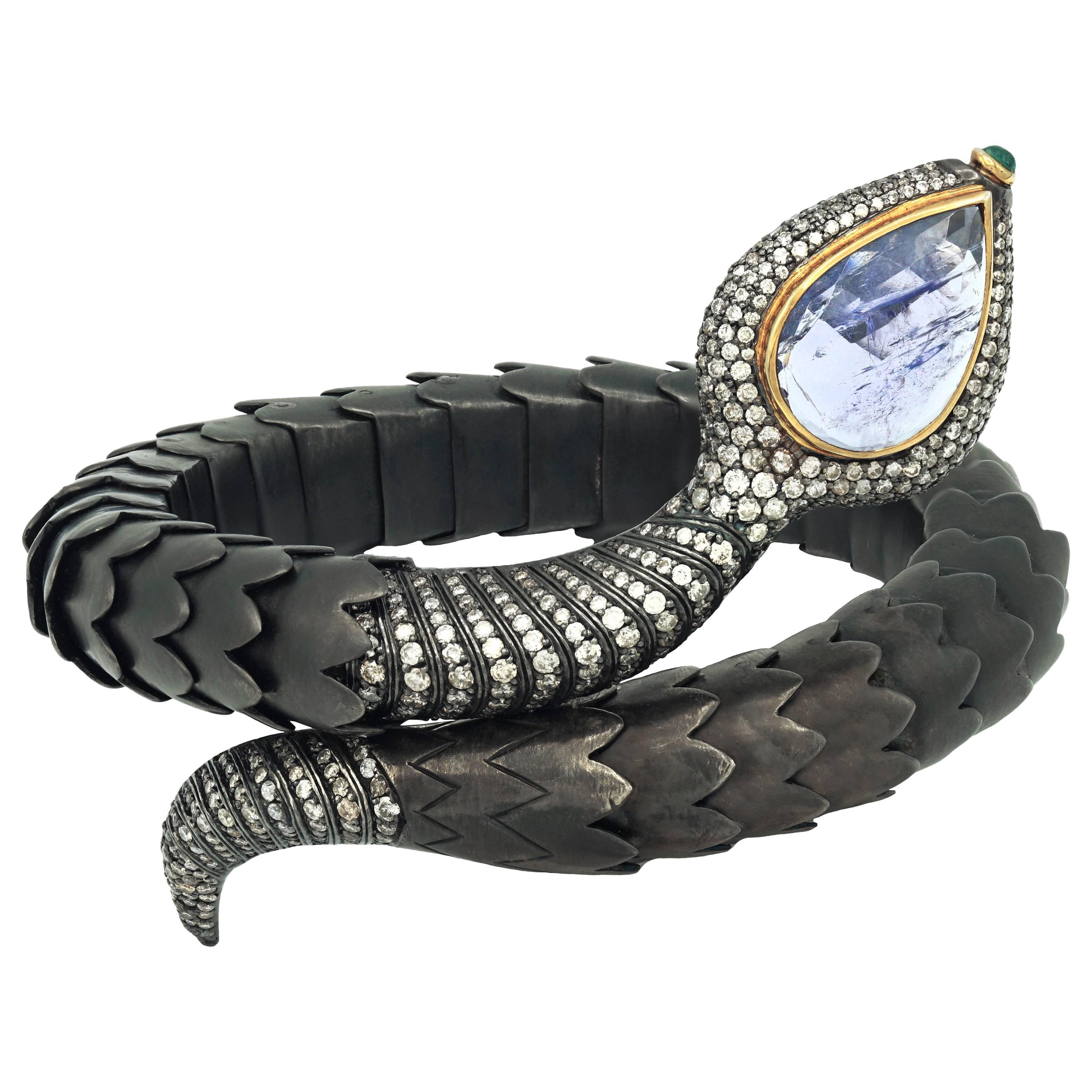 Snake Coil Bracelet at 1stDibs
