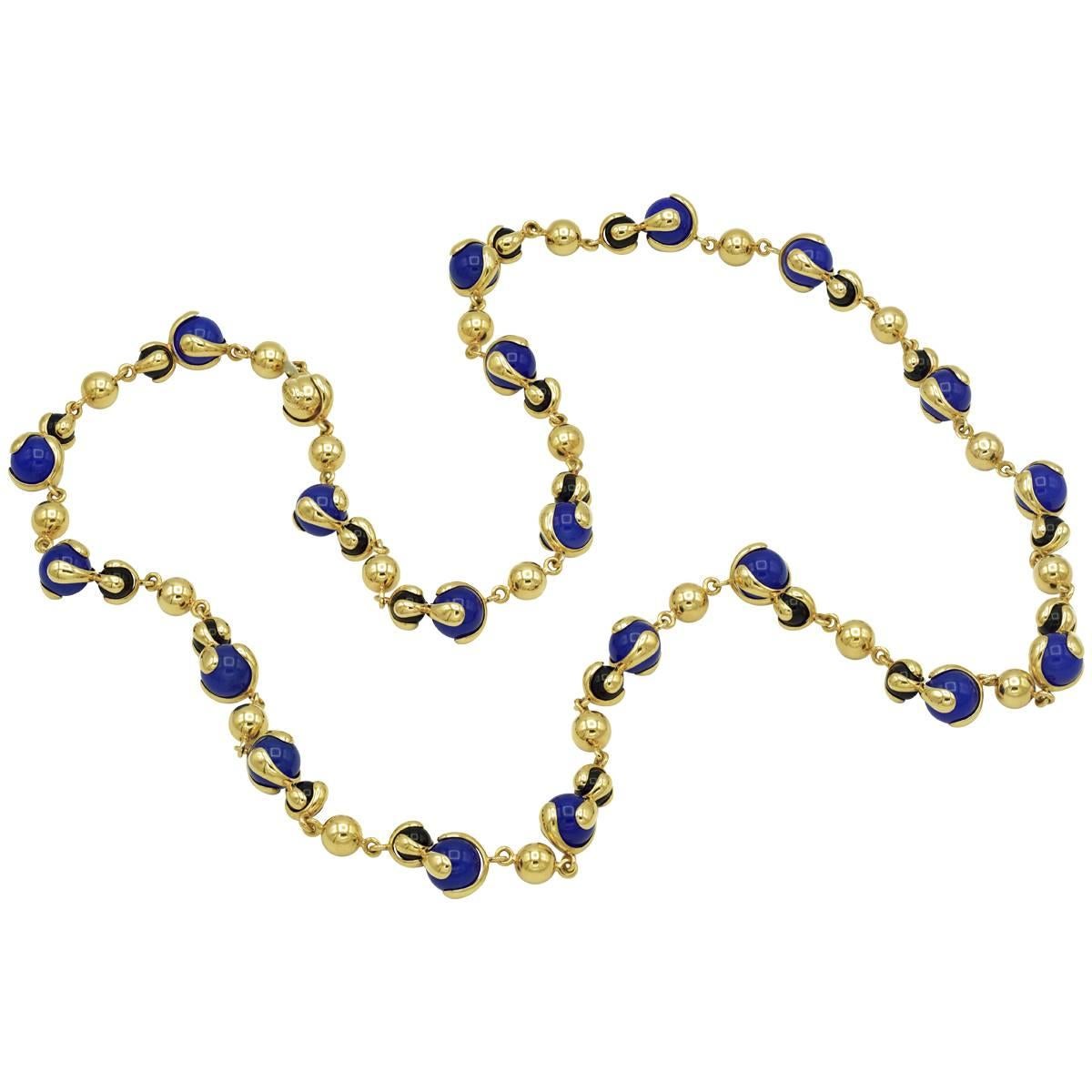 Marina. B Cardan Blue Necklace