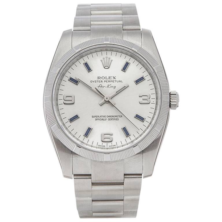 Rolex Air King Stainless Steel Unisex 1144210