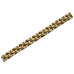 Vintage Cartier's Panthere Yellow Gold Bracelet