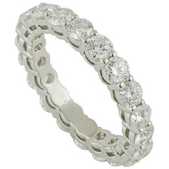 Tiffany & Co. Platin-Diamant-Umarmungsring 3::18 Karat