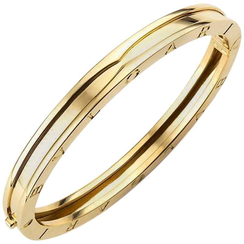 Bulgari Yellow Gold B.zero1 Bangle