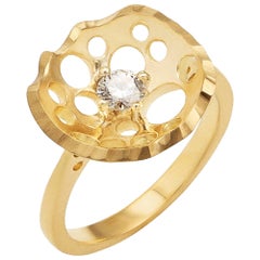 Still Lily Solitaire Ring