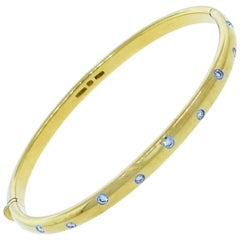 Tiffany & Co. Etoile Diamond Bangle Bracelet