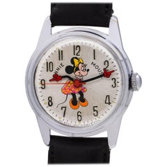 Helbros Minnie Mouse 17 Jewel Wristwatch, circa 1970s