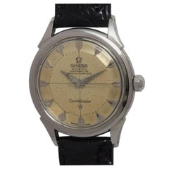 Vintage Omega Stainless steel Constellation self winding wristwatch Ref 2852, c1958 